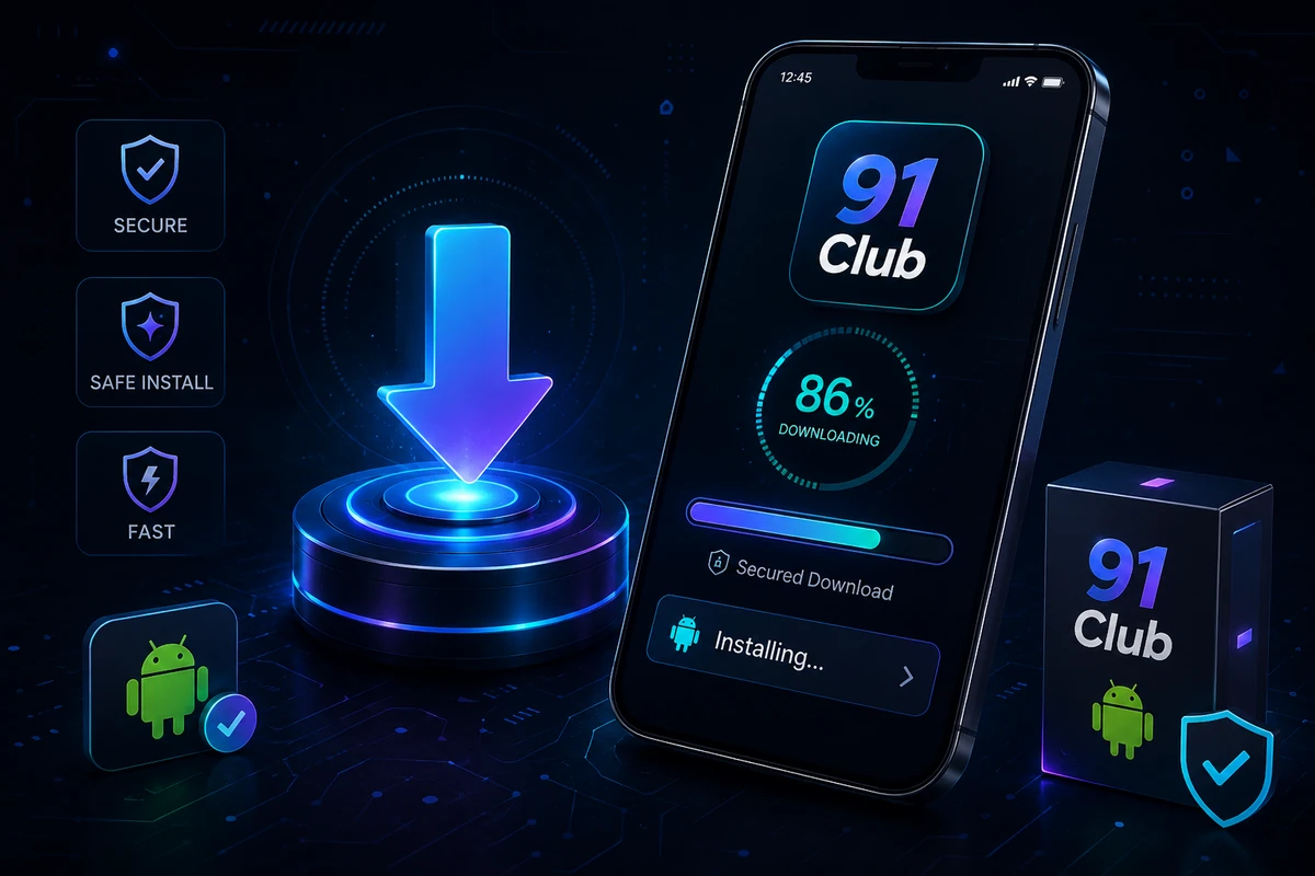 91 Club download and APK safety information